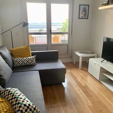 Atico Gran Terraza Poniente Playa Con Garaje, Wifi - Vut-5109-as Lägenhet Gijón